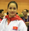 Vận động viên Bùi Thị Triều - Hoa khôi Karatedo Việt Nam